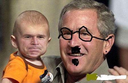 hihi haha bush american petit
